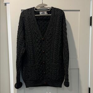Wool in Ireland Knit Cardigan medium